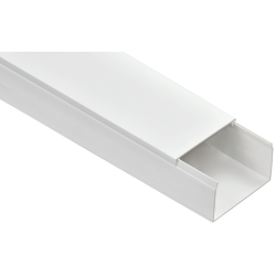 Кабельный канал IEK CKK10-080-060-1-K01-008 80x60мм белый 2м