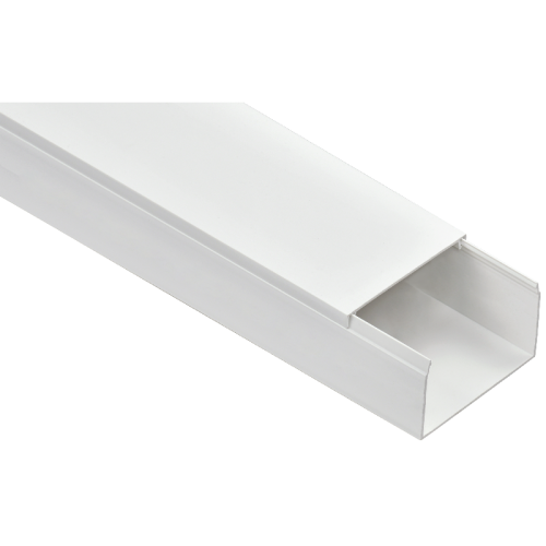 Кабельный канал IEK CKK10-080-060-1-K01-008 80x60мм белый 2м