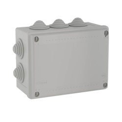 Коробка распределительная/ Коробка распределительная 240х190х90мм IP55 с кабельными вводами