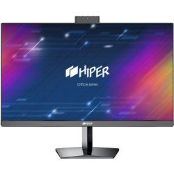 платформа моноблока/ AIO HIPER Office HO-D3-H510-B, 27''display IPS (1920x1080), Intel H510, no CPU, no RAM(DDR4 SO-DIMM 2400 МГц-2933 МГц), no HDD, no ODD, 1*HDMI, 1*DP, 4*USB3.2 gen1, 2*USB2.0, 1*RJ45 Gigabit LAN, AUDIO IN/OUT, webcam 3.0М + Mic,  WiFi+
