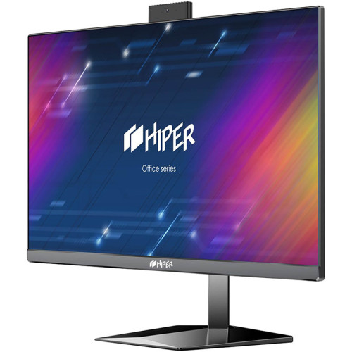 платформа моноблока/ AIO HIPER Office HO-D3-H510-B, 27''display IPS (1920x1080), Intel H510, no CPU, no RAM(DDR4 SO-DIMM 2400 МГц-2933 МГц), no HDD, no ODD, 1*HDMI, 1*DP, 4*USB3.2 gen1, 2*USB2.0, 1*RJ45 Gigabit LAN, AUDIO IN/OUT, webcam 3.0М + Mic,  WiFi+