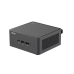 платформа для ПК/ Nettop ASUS NUC Model: NUC15CRH, Intel® Core™ 3 Processor 100U, 2xDDR5-5600 SO-DIMM supp, Intel® Graphics, Wi-Fi 7, BT v5.4, 3xUSB 3.2 Gen2, 1xUSB 2.0, 1xUSB 3.2 Gen2 Type-C + 2xT-bolt (incl. DP 2.1 and USB4), 2xHDMI 2.1, 1xRJ45 LAN, 1xD