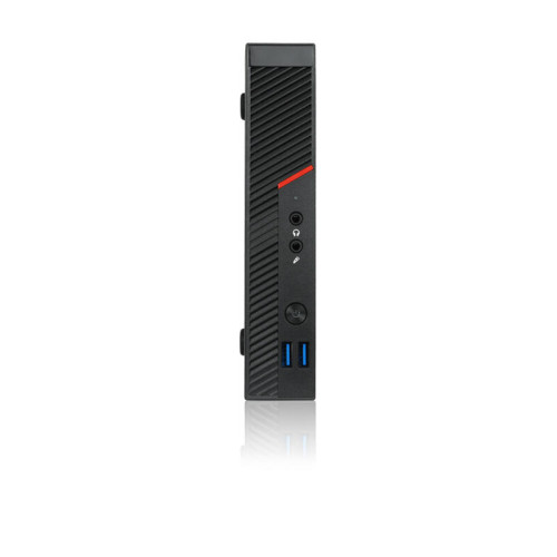 МиниПК/ Foxline FL-L500-AD120-610-D65 miniPC, black, w/adapter 19V 120W, w/2xUSB3.0, HDA, VESA, CPU cooler, w/power cord, w/T660D11(H660) MB