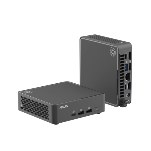 платформа для ПК/ Nettop ASUS NUC Model: NUC15CRK, Intel® Core™ 3 Processor 100U, 2xDDR5-5600 SO-DIMM supp, Intel® Graphics, Wi-Fi 7, BT v5.4, 3xUSB 3.2 Gen2, 1xUSB 2.0, 1xUSB 3.2 Gen2 Type-C + 2xT-bolt (incl. DP 2.1 and USB4), 2xHDMI 2.1, 1xRJ45 LAN, 1xD