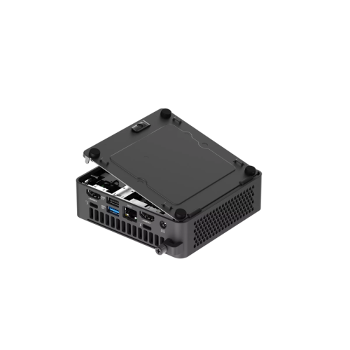 платформа для ПК/ Nettop ASUS NUC Model: NUC15CRK, Intel® Core™ 3 Processor 100U, 2xDDR5-5600 SO-DIMM supp, Intel® Graphics, Wi-Fi 7, BT v5.4, 3xUSB 3.2 Gen2, 1xUSB 2.0, 1xUSB 3.2 Gen2 Type-C + 2xT-bolt (incl. DP 2.1 and USB4), 2xHDMI 2.1, 1xRJ45 LAN, 1xD