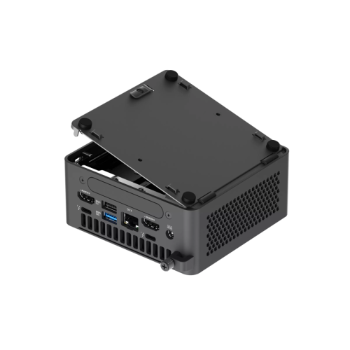 платформа для ПК/ Nettop ASUS NUC Model: NUC15CRH, Intel® Core™ 3 Processor 100U, 2xDDR5-5600 SO-DIMM supp, Intel® Graphics, Wi-Fi 7, BT v5.4, 3xUSB 3.2 Gen2, 1xUSB 2.0, 1xUSB 3.2 Gen2 Type-C + 2xT-bolt (incl. DP 2.1 and USB4), 2xHDMI 2.1, 1xRJ45 LAN, 1xD