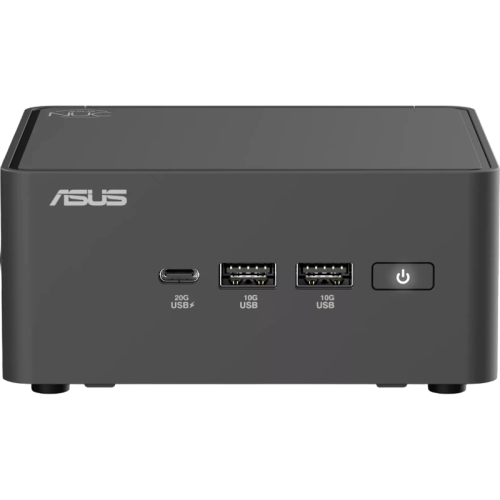 платформа для ПК/ Nettop ASUS NUC Model: NUC15CRH, Intel® Core™ 3 Processor 100U, 2xDDR5-5600 SO-DIMM supp, Intel® Graphics, Wi-Fi 7, BT v5.4, 3xUSB 3.2 Gen2, 1xUSB 2.0, 1xUSB 3.2 Gen2 Type-C + 2xT-bolt (incl. DP 2.1 and USB4), 2xHDMI 2.1, 1xRJ45 LAN, 1xD