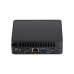платформа для ПК/ Nettop ASUS NUC Model: NUC14RVK, Intel® Core™ 3 Processor 100U, 2xDDR5-5600 SO-DIMM supp, Intel® Graphics, Wi-Fi 6E AX211, BT v5.3, 3xUSB 3.2 Gen2, 1xUSB 2.0, 1xUSB 3.2 Gen2 Type-C + 2xT-bolt 4 Type-C w/ DP 1.4, 2xHDMI 2.1, 1xRJ45 LAN, 1