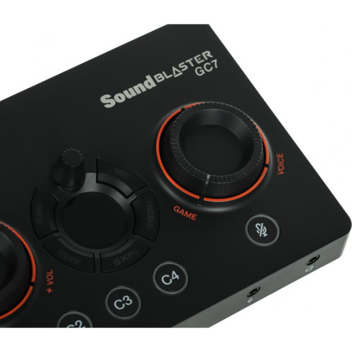 Звуковая карта Creative USB Sound BlasterX GC7 (Super X-Fi Ultra DSP) 7.1 Ret [70SB185000000]