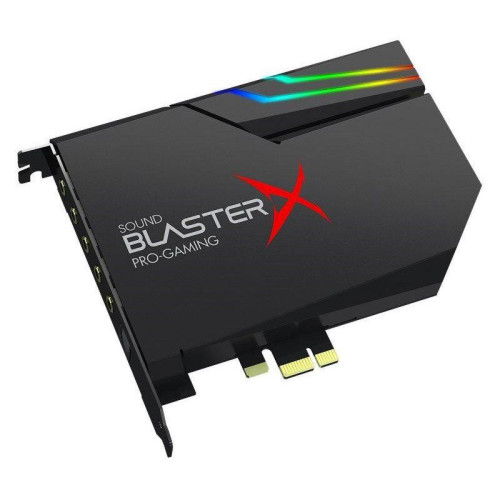 Звуковая карта Creative PCI-E BlasterX AE-5 Plus (BlasterX Acoustic Engine) 5.1 Ret [70SB174000003]