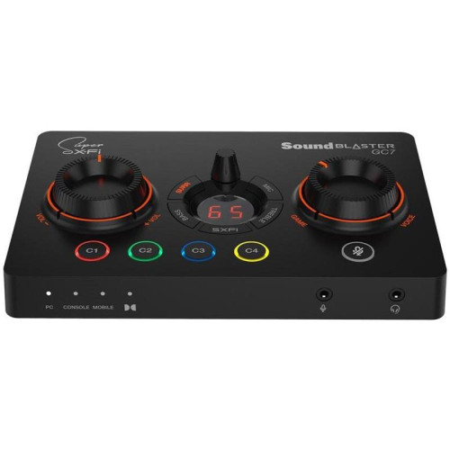 Звуковая карта Creative USB Sound BlasterX GC7 (Super X-Fi Ultra DSP) 7.1 Ret [70SB185000000]
