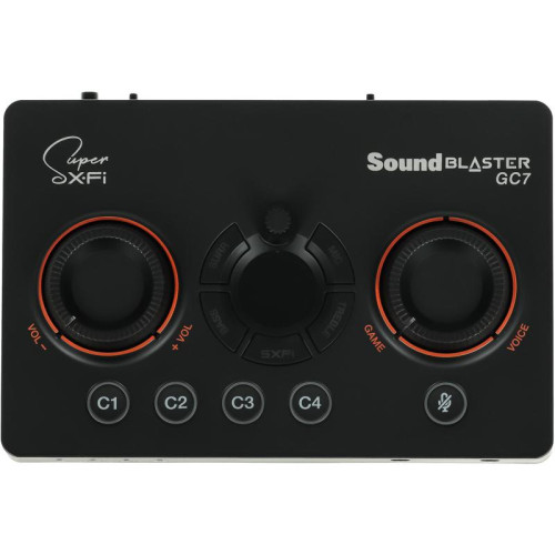 Звуковая карта Creative USB Sound BlasterX GC7 (Super X-Fi Ultra DSP) 7.1 Ret [70SB185000000]