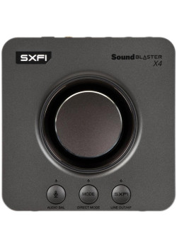 Звуковая карта Creative USB Sound Blaster X4 (Super X-Fi Ultra DSP) 7.1 Ret [70SB181500000]