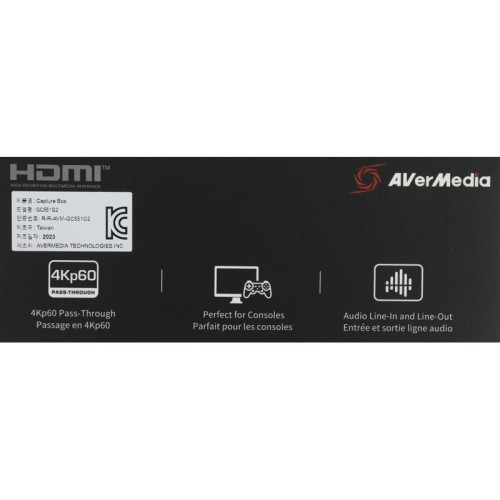 Карта видеозахвата Avermedia Live Gamer Extreme 3 GC551G2 внешний USB 3.1 [LIVE GAMER EXTREME 3]