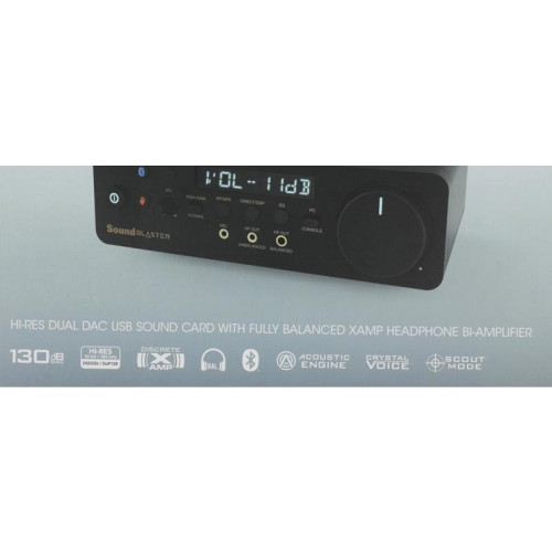 Звуковая карта Creative USB Sound Blaster X5 (Cirrus Logic CS43198) 5.1 Ret [70SB182000000]