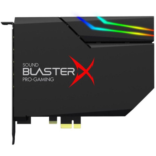 Звуковая карта Creative PCI-E BlasterX AE-5 Plus (BlasterX Acoustic Engine) 5.1 Ret [70SB174000003]