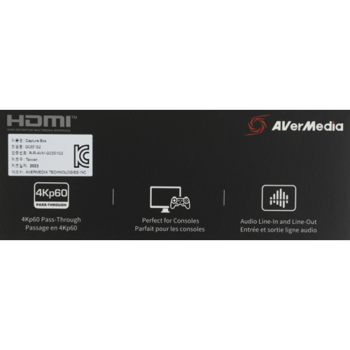 Карта видеозахвата Avermedia Live Gamer Extreme 3 GC551G2 внешний USB 3.1 [LIVE GAMER EXTREME 3]