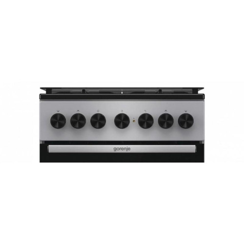 Плита Комбинированная Gorenje GK5B44SF серебристый (стеклянная крышка)