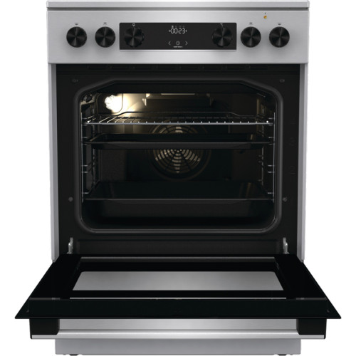 Тип плиты: электрическая, Тип варочной поверхности: стеклокерамическая, Цвет: нержавеющая сталь, Гриль: Есть, Ширина, см: 60