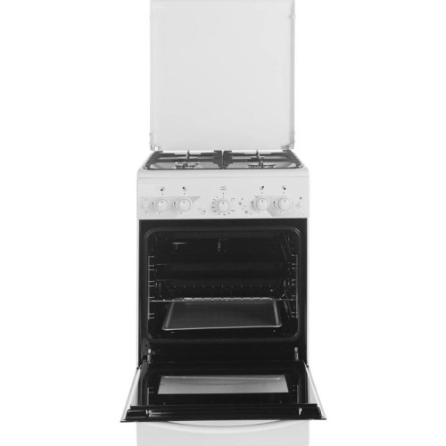 Плита Газовая Gefest ПГ 5100-02 0309 белый (металлическая крышка) реш.чугун