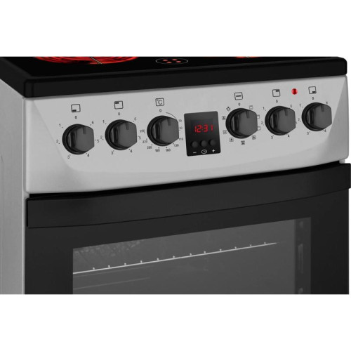 Плита Электрическая Weissgauff WES 2V16 SE Premium Line серебристый стеклокерамика (без крышки)