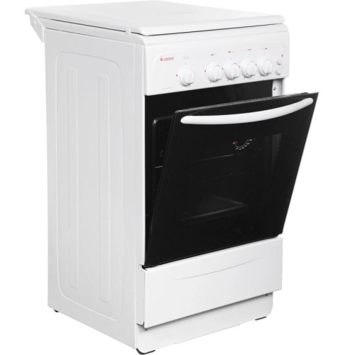 Плита Газовая Gefest CG 50M04 K73 белый (металлическая крышка) реш.чугун