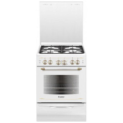 Плита Газовая Gefest ПГ 6100-02 0181 белый реш.чугун