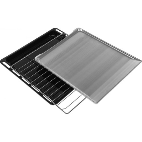 Плита Газовая Gefest ПГ 3200-08 К33 белый/черный (без крышки) реш.сталь