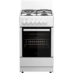 Плита Комбинированная Darina 1E КМ 241 321 W белый (без крышки) реш.сталь