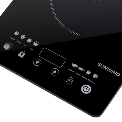 Плита Индукционная SunWind SCI-0502 черный стеклокерамика (настольная)