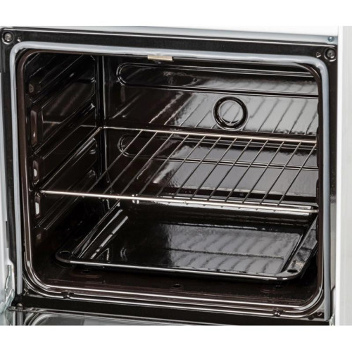 Плита Газовая Darina S GM 441 001 W белый/черный реш.сталь