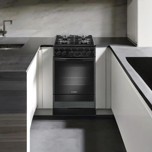 Плита Газовая Gefest ПГ 5500-02 0115 черный реш.чугун