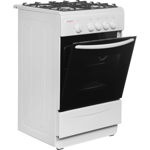 Плита Газовая Gefest CG 50М02 К73 белый (без крышки) реш.чугун