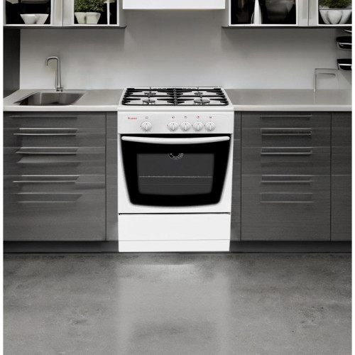 Плита Газовая Gefest CG 60MC7 K73 белый (металлическая крышка) реш.чугун