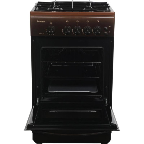 Плита Газовая Gefest ПГ 3200-06 К36 коричневый (без крышки) реш.сталь