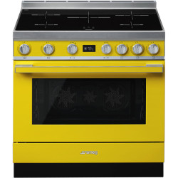 Варочные центры SMEG/ Portofino, Отдельностоящий варочный центр, 90*60 см, желтый