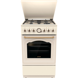 Тип плиты: комбинированная, Тип варочной поверхности: газовая, Цвет: бежевый, Гриль: Есть, Ширина, см: 50