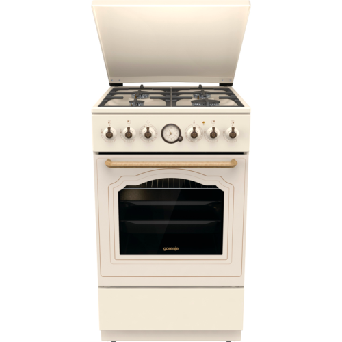 Тип плиты: комбинированная, Тип варочной поверхности: газовая, Цвет: бежевый, Гриль: Есть, Ширина, см: 50