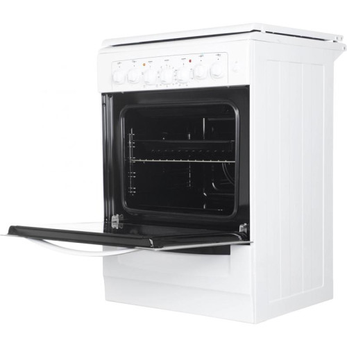 Плита Комбинированная Gefest ПГЭ 6102-02 0300 белый (металлическая крышка) реш.чугун