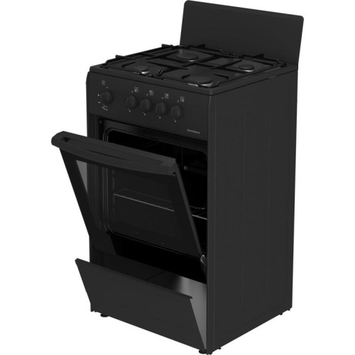 Плита Газовая Darina S GM 441 001 At антрацит/черный реш.сталь