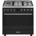 Варочный центр Smeg/ Варочный центр Smeg, Classica, серия Sinfonia, 90х60 см, газовая варочная поверхность, электрическая духовка, 5 конфорок, объем духовки 115 л, галогеновая подсветка, электромеханический контроль температуры, автоматический электроподж Варочный центр Smeg/ Варочный центр Smeg, Classica, серия Sinfonia, 90х60 см, газовая варочная поверхность, электрическая духовка, 5 конфорок, объем духовки 115 л, галогеновая подсветка, электромеханический контроль температуры, автоматический электроподж