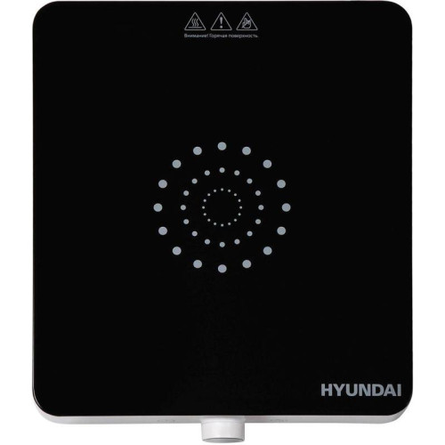 Плита Индукционная Hyundai HYC-0105 белый стеклокерамика (настольная)