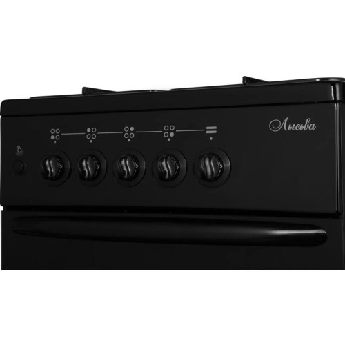 Плита Газовая Лысьва ГП 400 МС СТ-2у черный (без крышки) реш.сталь