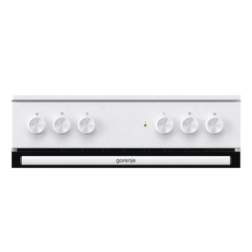 Плита Электрическая Gorenje GEC6A11WG белый стеклокерамика (без крышки)