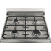 Плита Газовая Gefest 6100-03 0004 нержавеющая сталь (стеклянная крышка) реш.чугун Плита Газовая Gefest 6100-03 0004 нержавеющая сталь (стеклянная крышка) реш.чугун