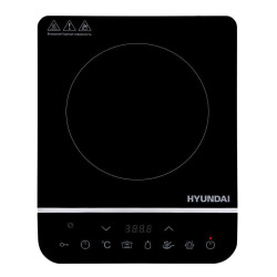 Плита Индукционная Hyundai HYC-0104 черный стеклокерамика (настольная)