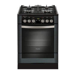 Плита Комбинированная Gefest ПГЭ 6502-03 0044 черный (без крышки) реш.чугун