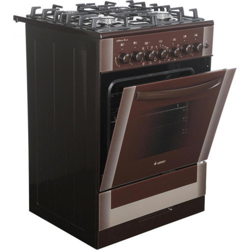 Плита Комбинированная Gefest ПГЭ 6502-03 0030 коричневый (без крышки) реш.чугун