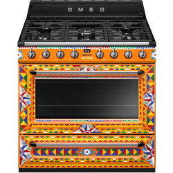 Варочные центры SMEG/ Sicily is My Love, Отдельностоящий варочный центр, D&G, разноцветный