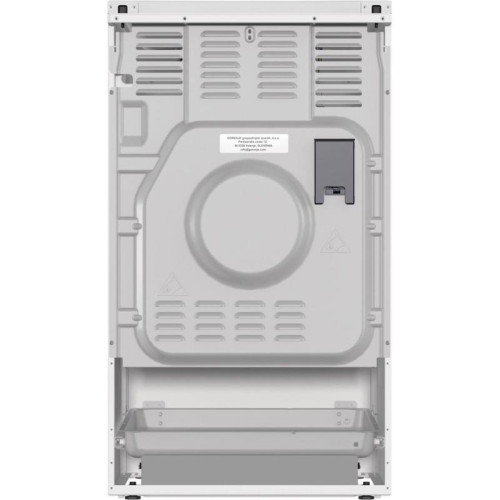 Плита Комбинированная Gorenje GK5A42WF-B белый (металлическая крышка) реш.чугун